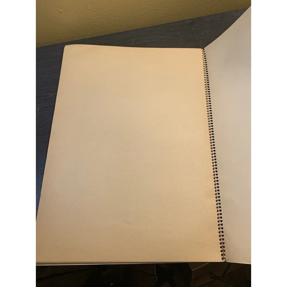 Vintage Scrapbook Spiral Bound Native American Art 15